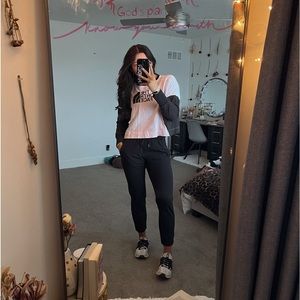 Cropped North Face top